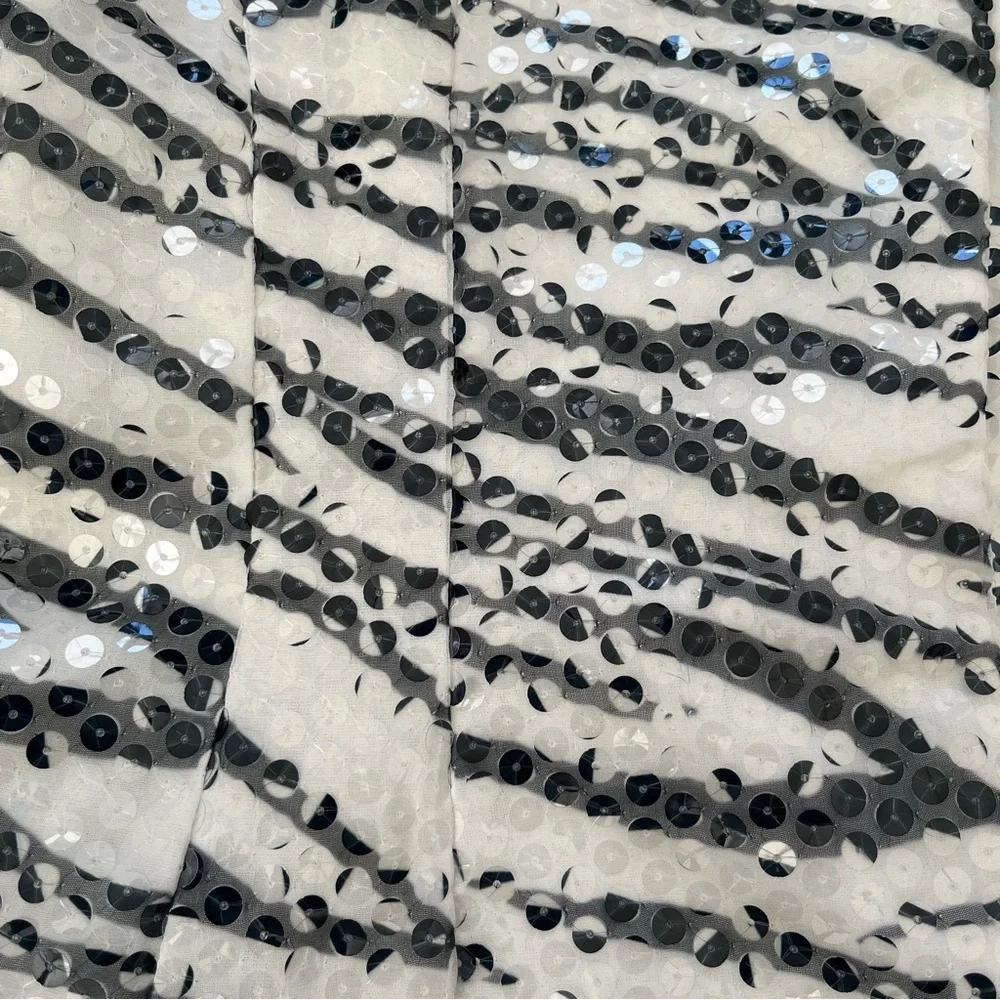Rare vintage Christian Dior Robes Du Soir 80s zebra print sequin blazer coat 🦓